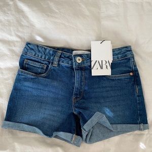 Zara kids Denim shorts. #realdenim #zara #zarakids